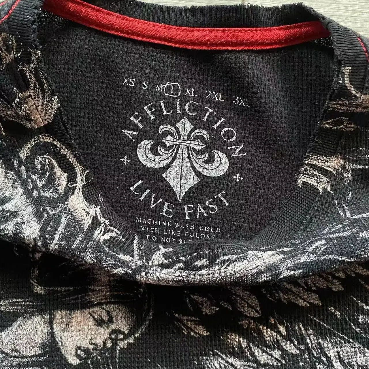 Affliction Black Long Sleeve
