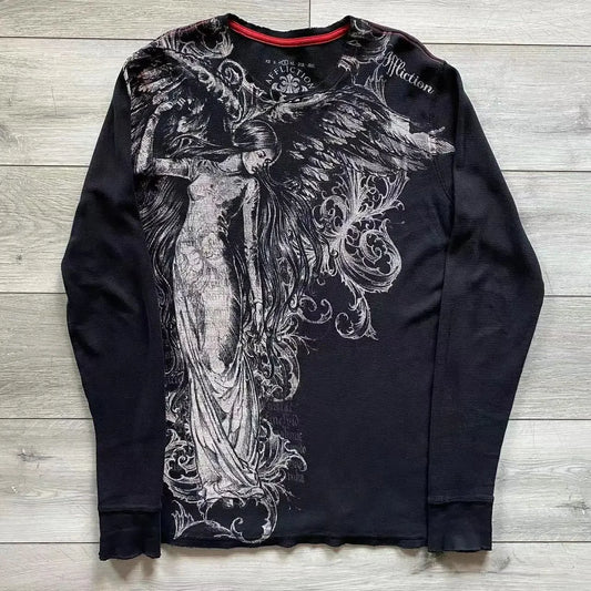 Affliction Black Long Sleeve